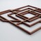 Ekena Millwork Small Norwood Decorative Fretwork Wood Wall Panels, Walnut, 11 3/8"W x 11 3/8"H x 3/8"T WALW12X12X0375NWDWA - alternate 2